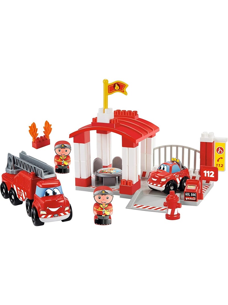 Caserne De Pompiers - Abrick Multicolore - Kiabi