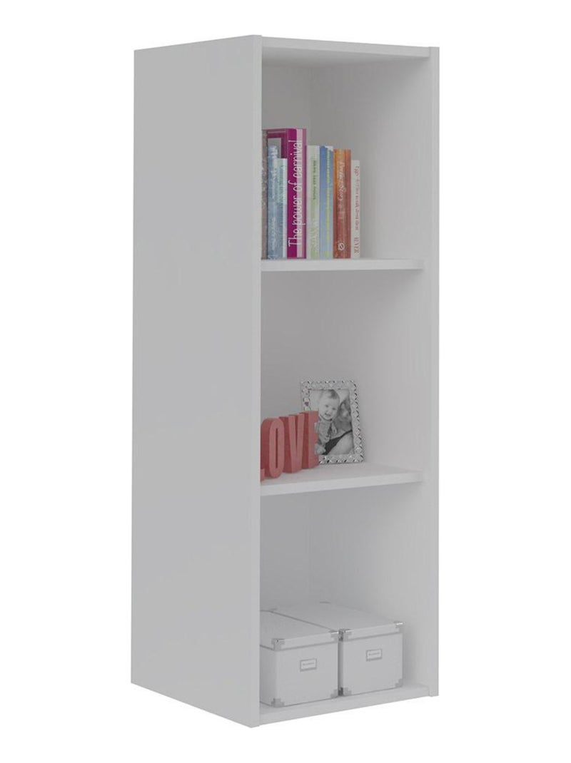 Casier de rangement 3 cases Timeus - AKITEN RETAIL Blanc - Kiabi