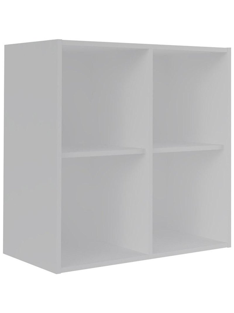 Casier de rangement 4 cases Timeus - AKITEN RETAIL Blanc - Kiabi