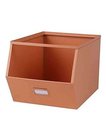 Casier de rangement avec étiquette