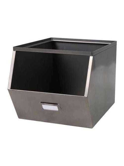 Casier de rangement en métal avec étiquette DOCK - Kiabi
