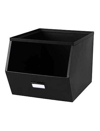 Casier de rangement en métal avec étiquette DOCK