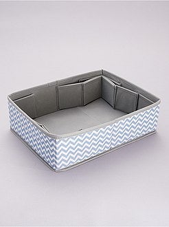 Casier de rangement en tissu - Kiabi