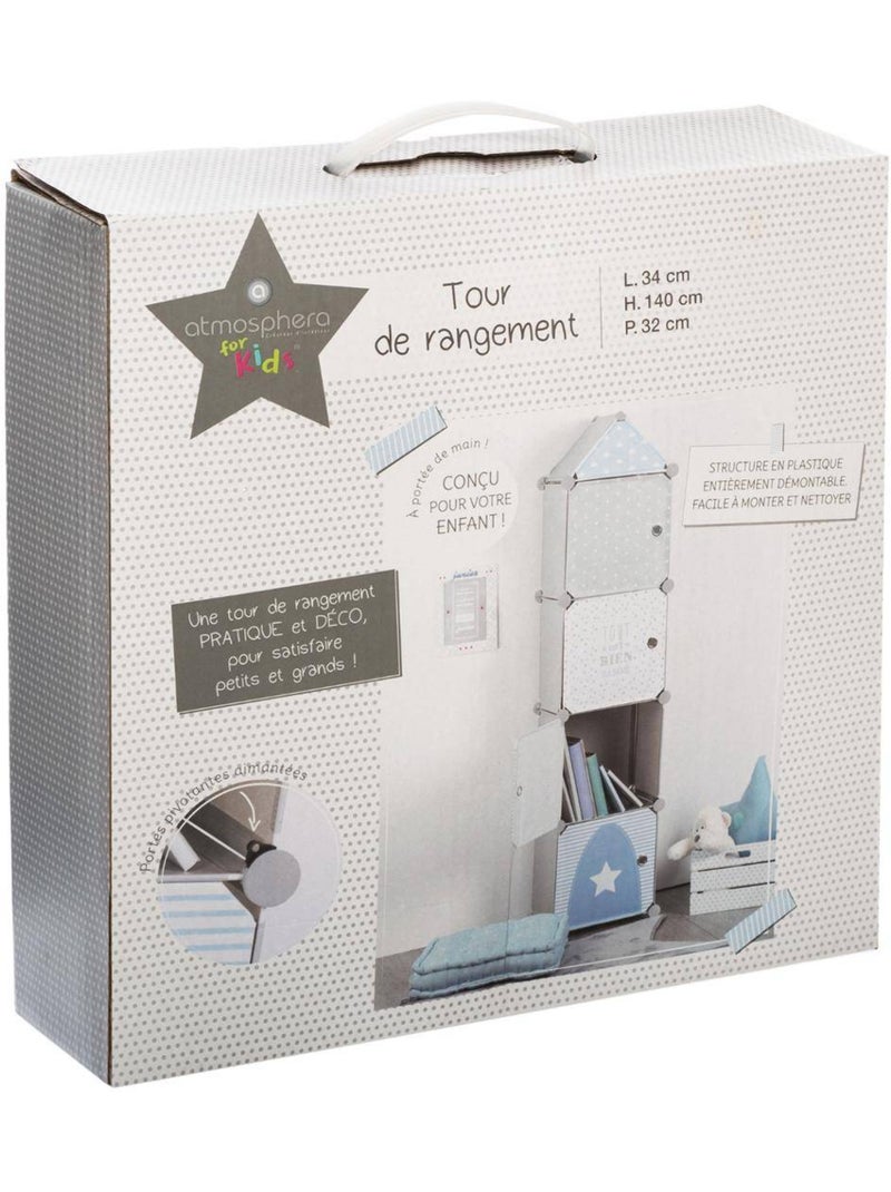 Casiers de rangement enfant colonne Gris - Kiabi