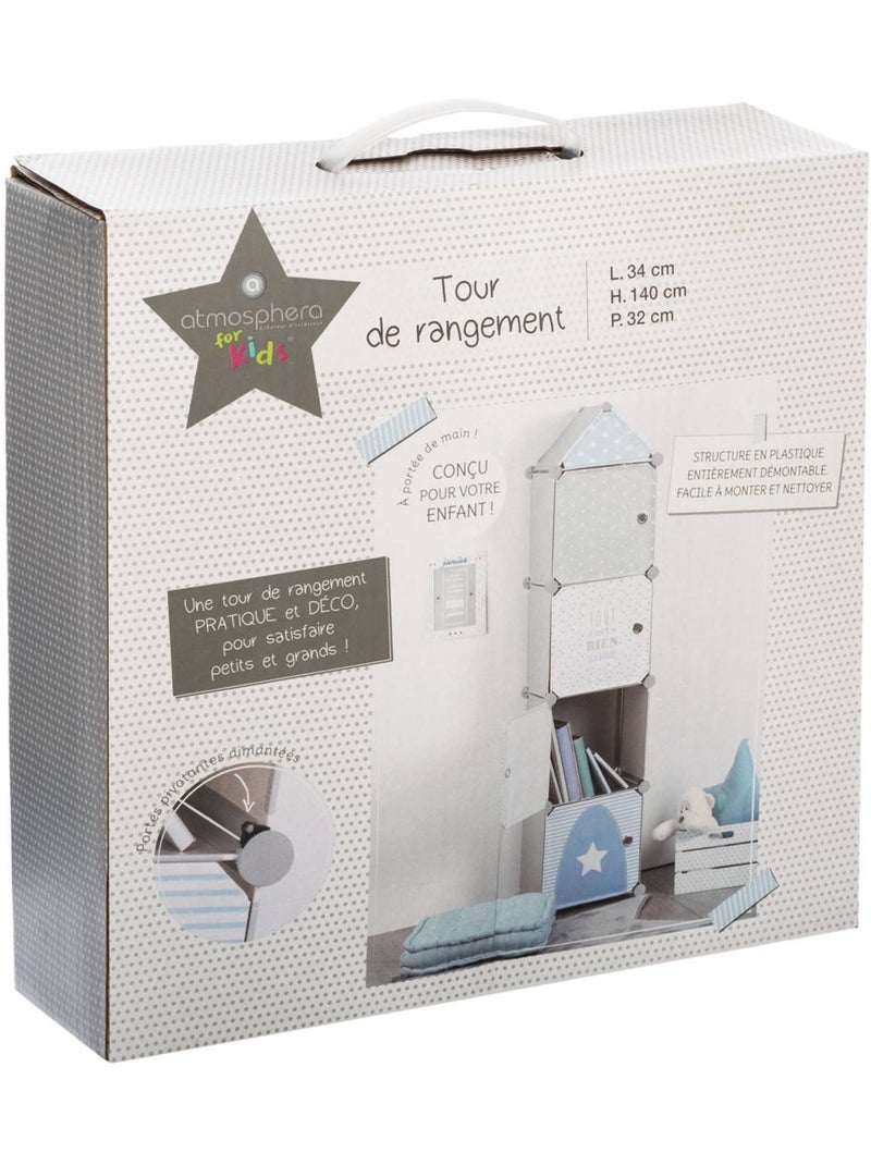 Casiers de rangement enfant colonne Gris - Kiabi
