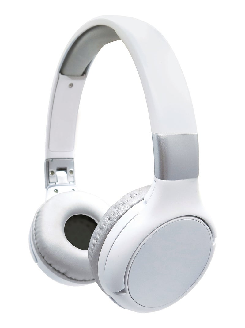 Casque 2 en 1 Acoustix Bluetooth et Filaire Blanc - Kiabi