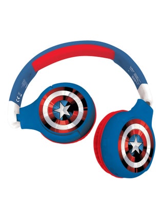 Casque 2 en 1 Avengers Bluetooth et Filaire avec limitation de son