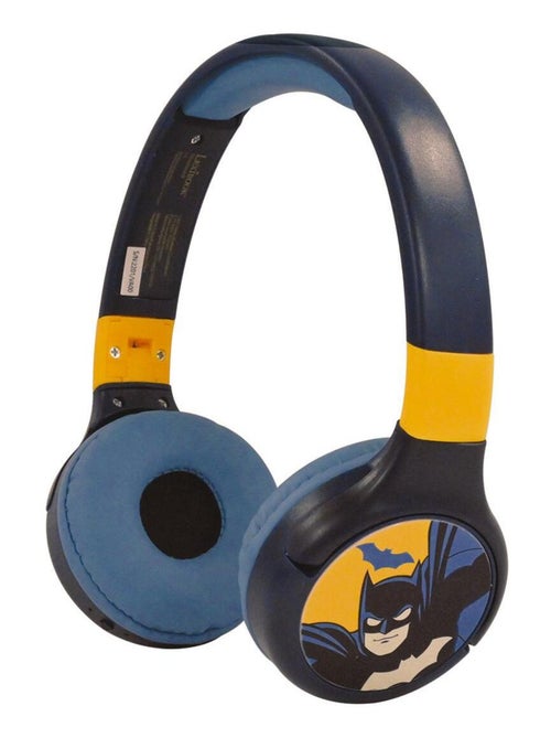 Casque 2 en 1 Batman Bluetooth et Filaire avec limitation de son - Kiabi