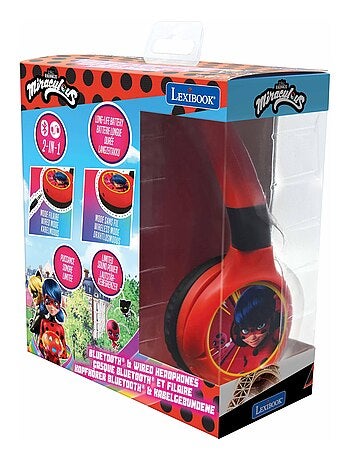 Casque audio Barbie 2 en 1 Bluetooth et Filaire pour enfants avec  limitation de son - LEXIBOOK rose - Lexibook