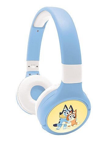 Casque 2 en 1 Bluey Bluetooth et Filaire avec limitation de son