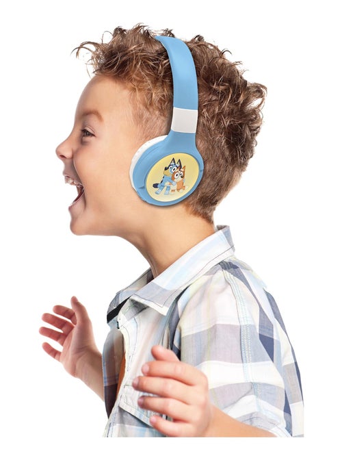 Casque 2 en 1 Bluey Bluetooth et Filaire avec limitation de son - Kiabi