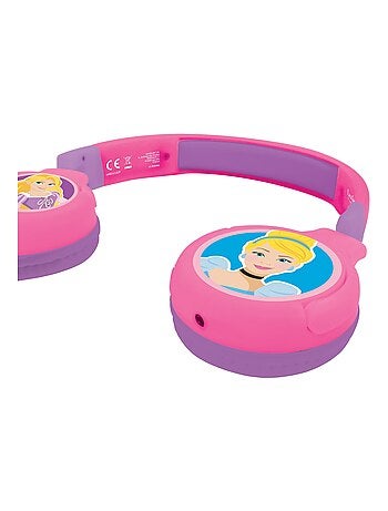 Casque 2 en 1 Disney Princesse Bluetooth et Filaire avec limitation de son