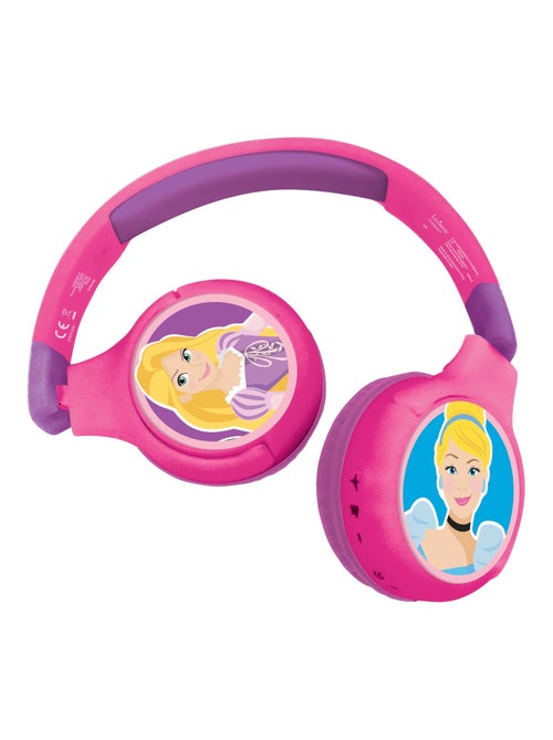 Casque 2 en 1 Disney Princesse Bluetooth et Filaire avec limitation de son - Kiabi