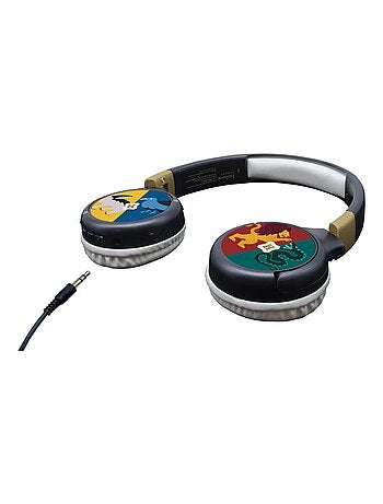 Casque 2 en 1 Harry Potter Bluetooth et Filaire avec limitation de son