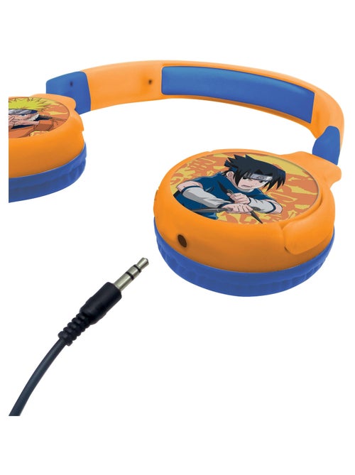 Casque 2 en 1 Naruto Bluetooth et Filaire avec limitation de son - Kiabi
