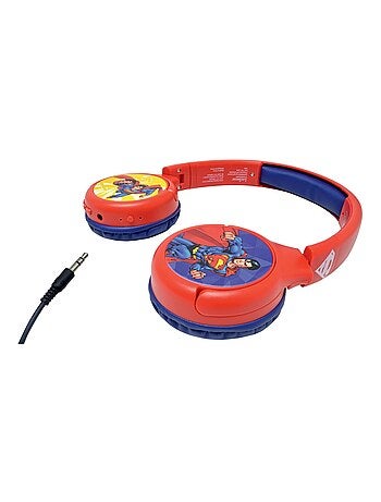 Casque 2 en 1 Superman Bluetooth et Filaire avec limitation de son
