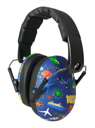Casque anti-bruit - Enfant - Bleu Transport Banz