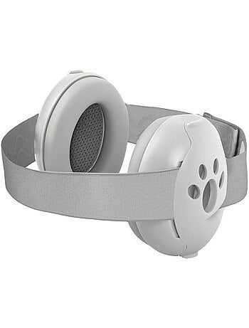 Casque anti-bruit - tineo - de 4 mois à 3 ans - gris