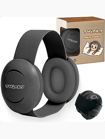 Casque anti-bruit bébé - baby muffy 23 db certifié ce - twinky