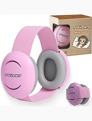 Casque anti-bruit bébé - baby muffy 23 db certifié ce - twinky