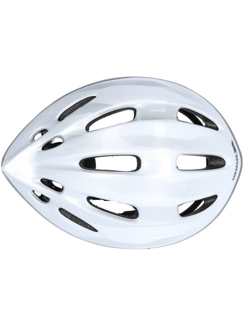 Casque de cyclisme - trespass Blanc - Kiabi