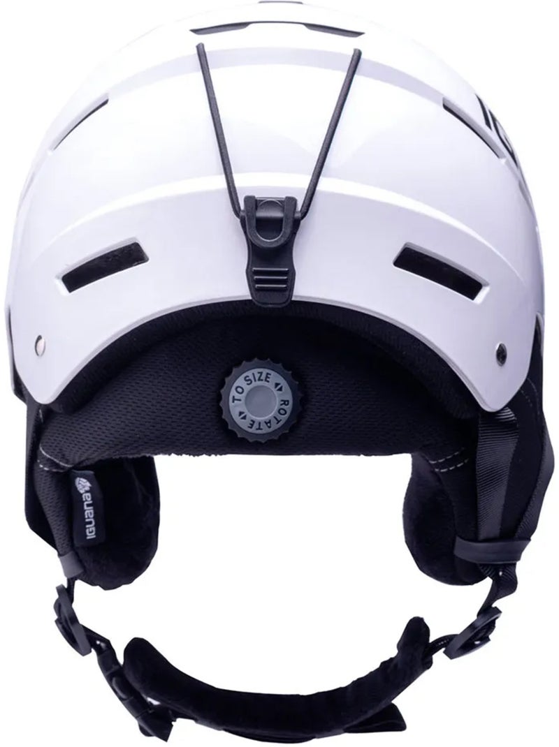Casque de ski ibris - iguana Blanc - Kiabi