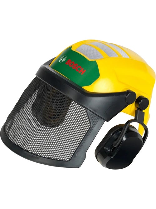 Casque de travailleur forestier avec visière - Kiabi