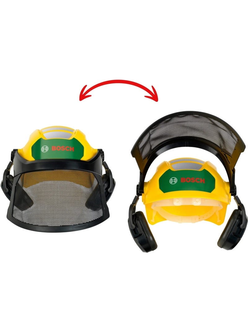 Casque de travailleur forestier avec visière Multicolore - Kiabi