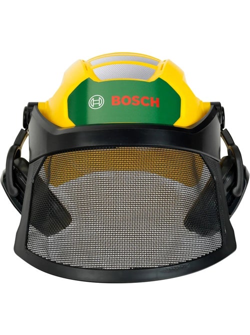 Casque de travailleur forestier avec visière - Kiabi