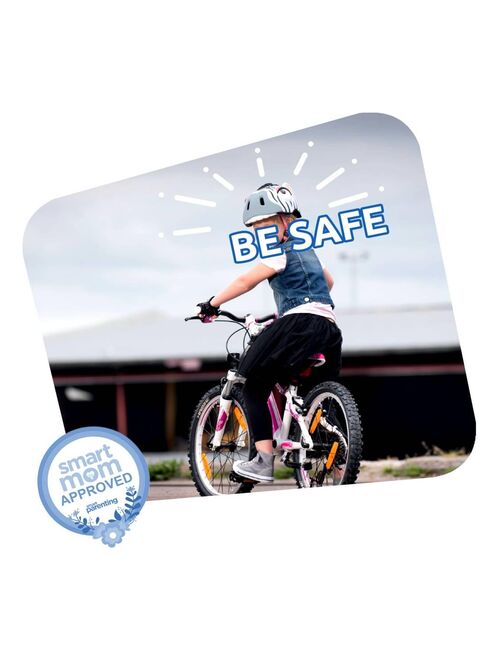 Casque de Vélo pour enfants | Cheval Rose | Crazy Safety | Certifié EN1078 - Kiabi