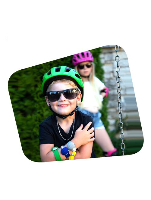Casque de Vélo pour enfants de 6 à 12 ans | S.W.A.T. Noir| Certifié EN1078 - Kiabi