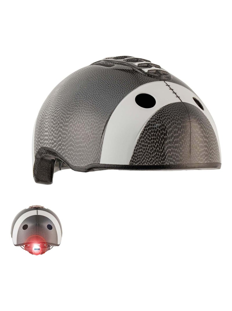 Casque de Vélo pour enfants| Football USA Noir | Crazy Safety | Certifié EN1078 Noir Noir - Kiabi