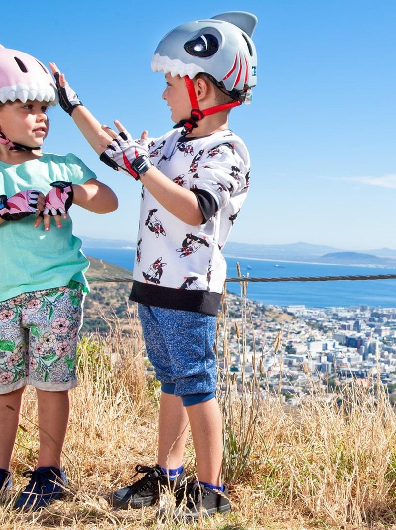 Casque de Vélo pour enfants| Poisson Clown Orange| Crazy Safety| Certifié EN1078 Orange - Kiabi