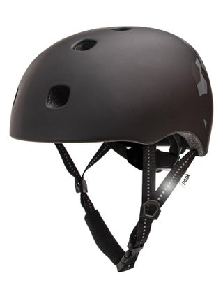 Casque de Vélo Skater pour Ados et Adultes| Carrés Noirs S/M |EN1078 Certifié