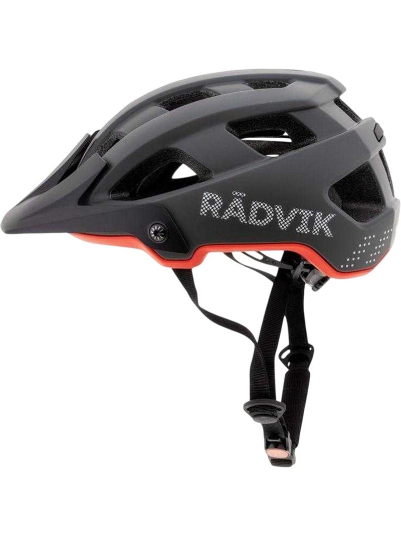 Casque de vtt slag - radvik Noir Gris Gris - Kiabi