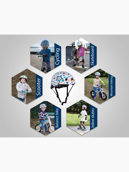 Casque enfant Stars Medium - Kiabi