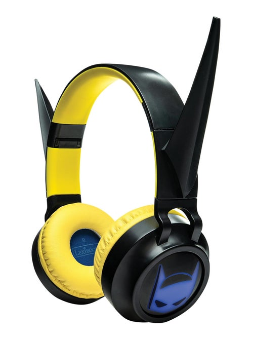 Casque lumineux pliable Bluetooth et filaire Batman avec limitation du volume - Kiabi