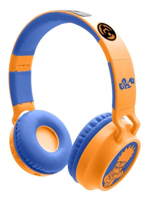 Casque lumineux pliable Bluetooth et filaire Naruto avec limitation du volume - Kiabi
