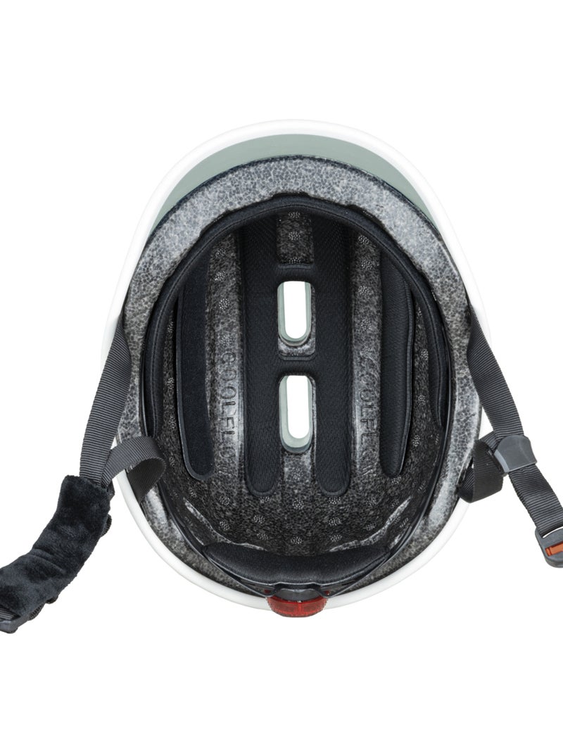 Casque RIDER Taille XS-S (47 à 51 cm) Vert Sauge - Kiabi