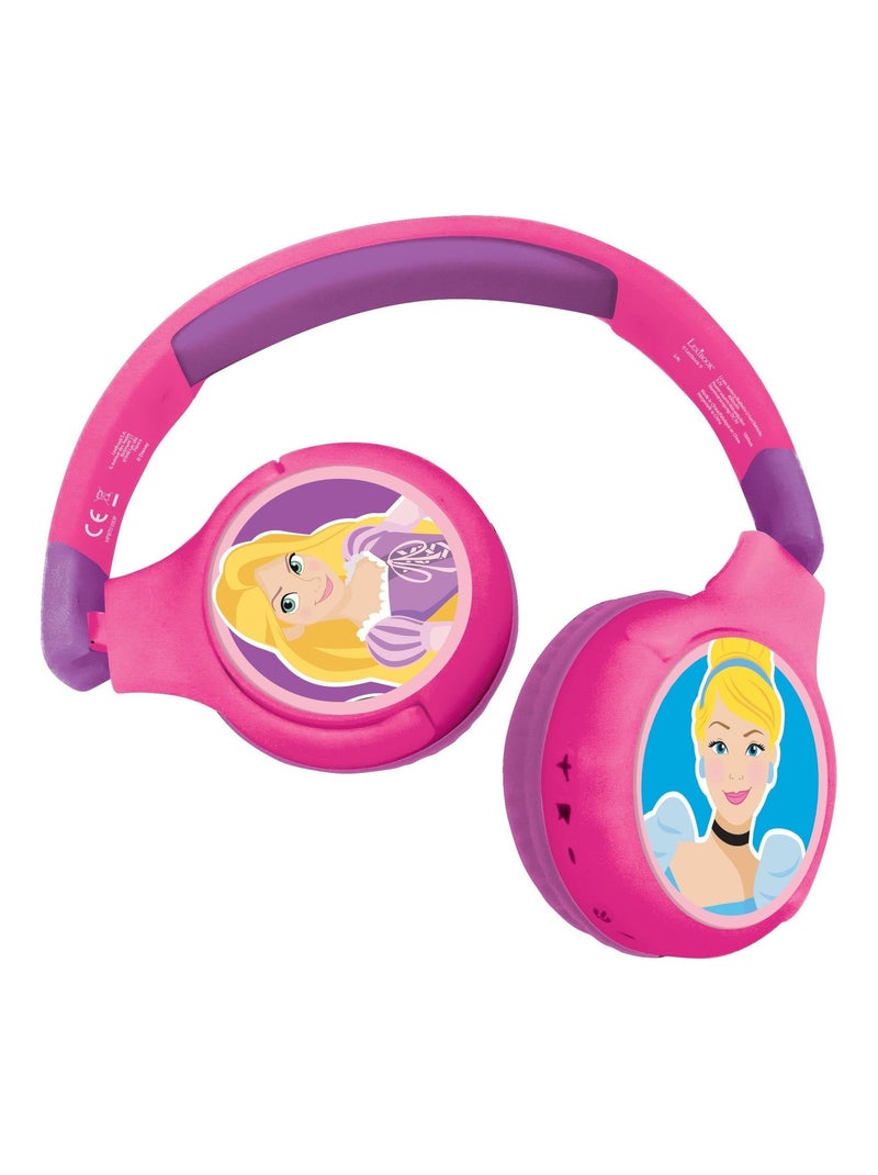 Casque Sans Fil Bt Confort Pour Enfants Avec Limitation De Son Design Princesses N/A - Kiabi