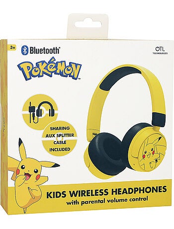Casque sans fil Pikachu Pokémon