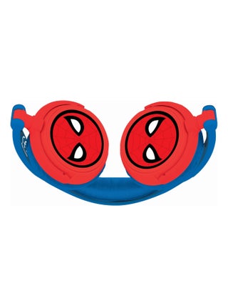 Casque stéréo filaire pliable avec limitation de volume d'écoute SpiderMan