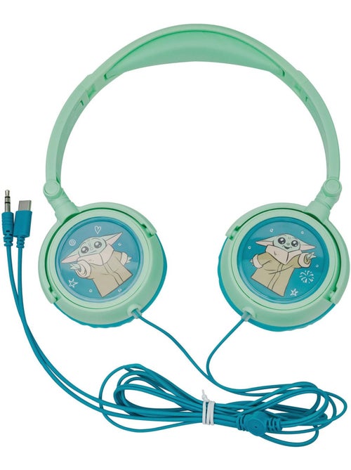 Casque stéréo filaire pliable avec limitation de volume d'écoute Star Wars - Kiabi