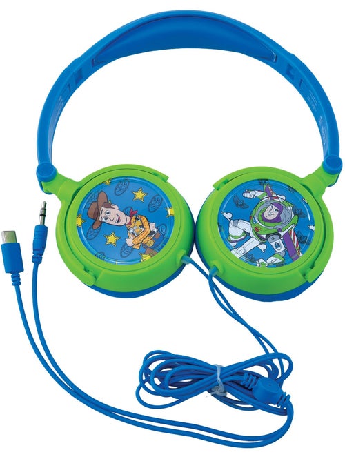 Casque stéréo filaire pliable avec limitation de volume d'écoute Toy Story - Kiabi Casque stéréo filaire pliable avec limitation de volume d'écoute Toy Story - Kiabi
