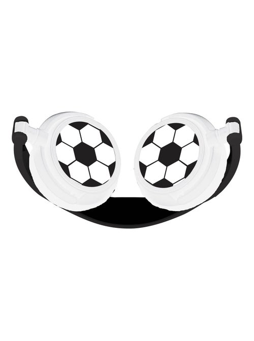 Casque stéréo filaire pliable Football avec limitation de volume d'écoute - Kiabi