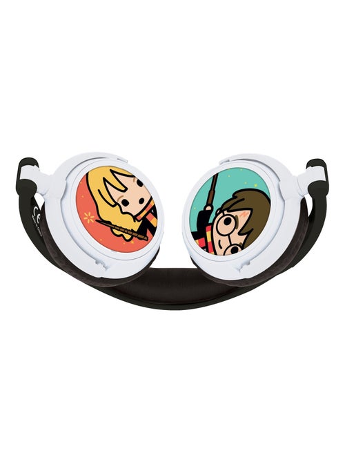 Casque stéréo filaire pliable Harry Potter avec limitation de volume d'écoute - Kiabi