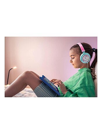 Casque stéréo filaire pliable Licorne avec limitation de volume d'écoute