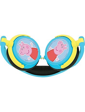 Casque st?r?o filaire pliable Peppa Pig avec limitation de volume d'?coute