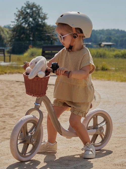 Casque vélo enfant - LIONELO - 50-56 cm - Possibilité de décoration - Certification Intertek - Kiabi