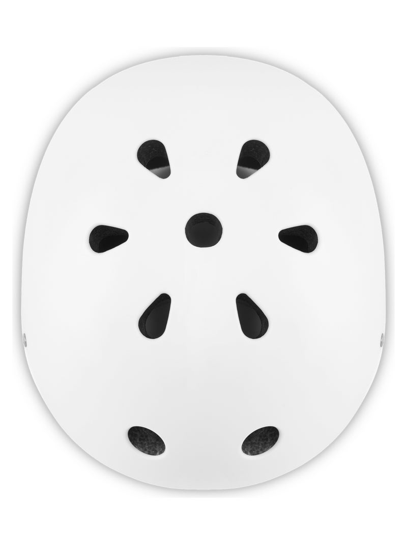 Casque vélo enfant - LIONELO - 50-56 cm - Possibilité de décoration - Certification Intertek Blanc - Kiabi